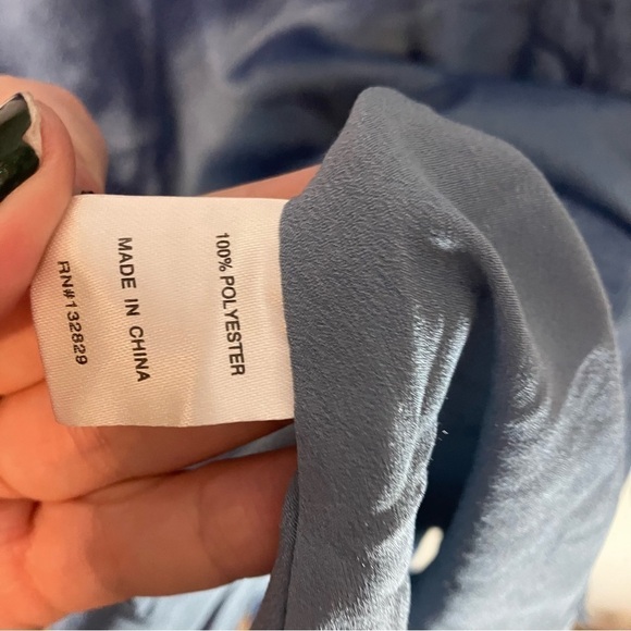 SUPERDOWN Jeanie Flutter Sleeve Dress in Dusty Blue - Picture 15 of 15